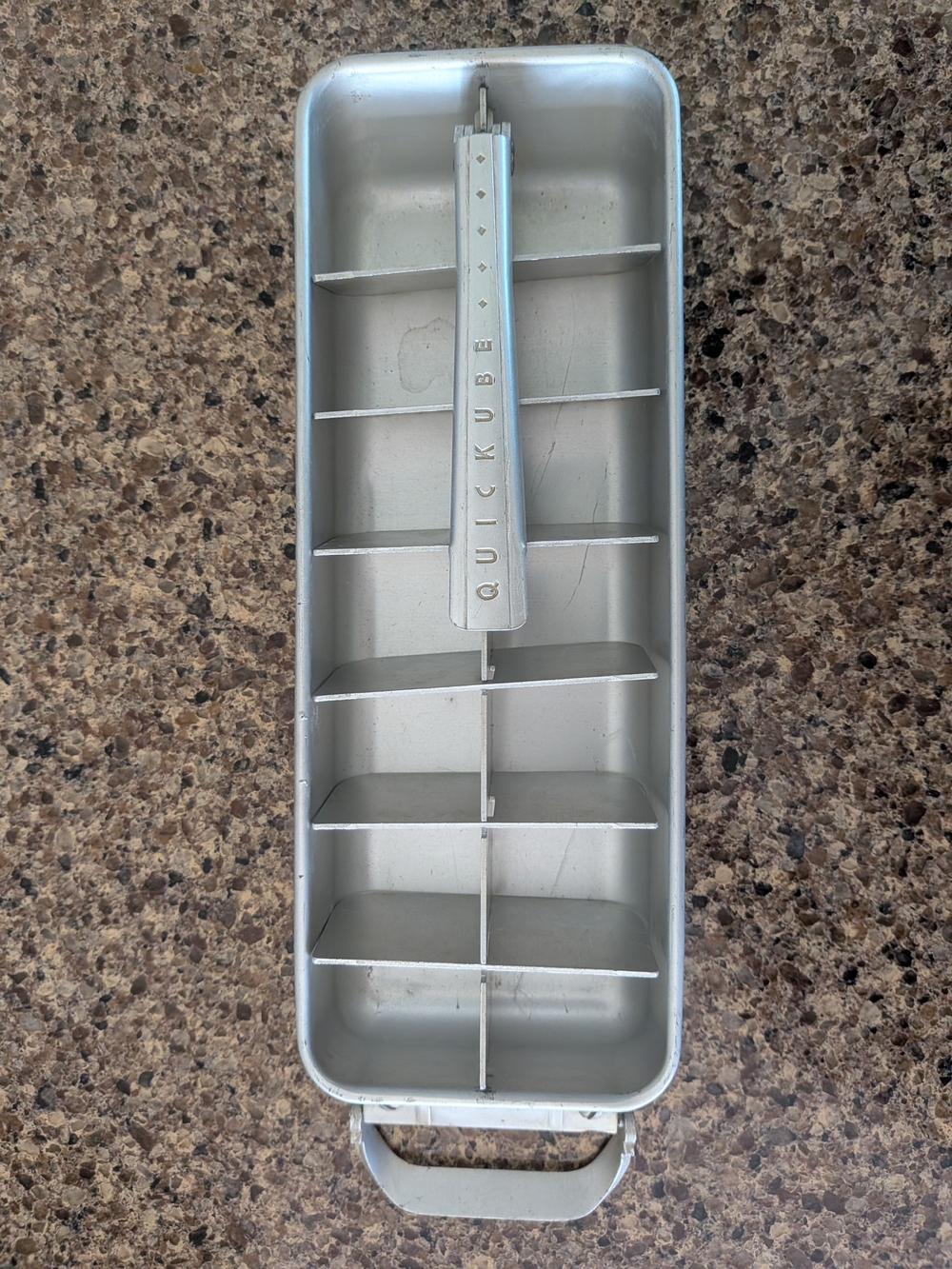 Antique Frigidaire Quick cube Metal Ice Cube Tray Organizer